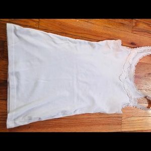 White tank top